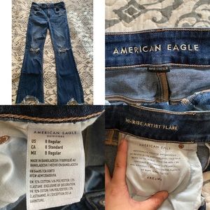 American Eagle Artist Flare Jeans